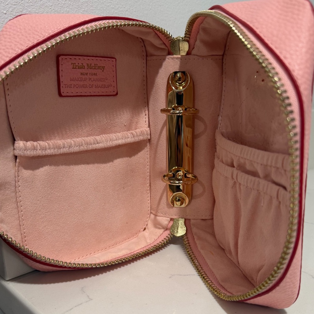Trish McEvoy Pink Makeup Bag